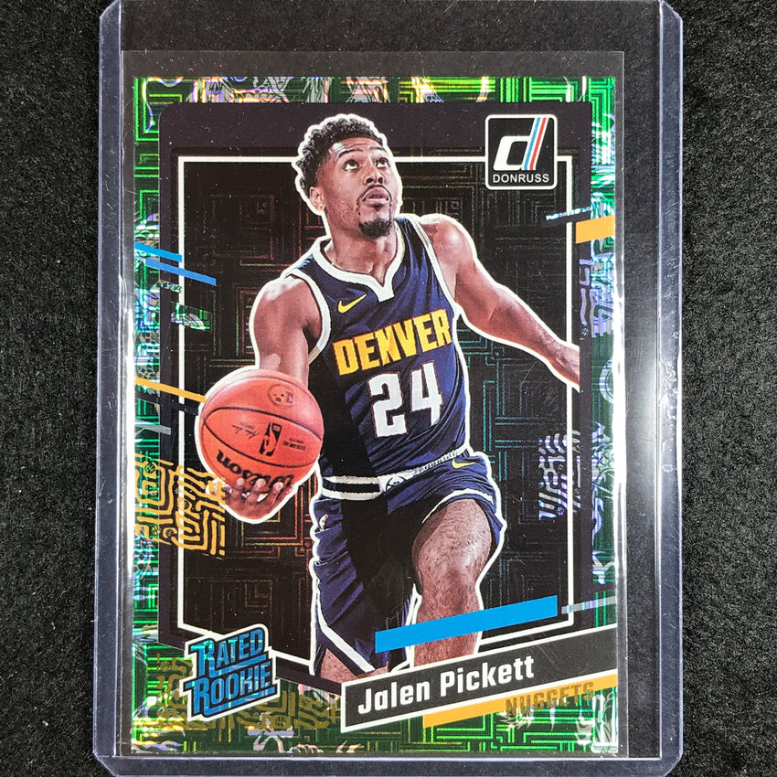 2023-24 Donruss Jalen Pickett Rated Rookie Choice Dragon Sp #217