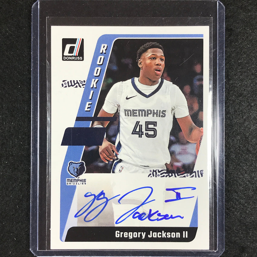 2023-24 Donruss Gg Jackson Ii Next Day Rookie Auto No Gjs