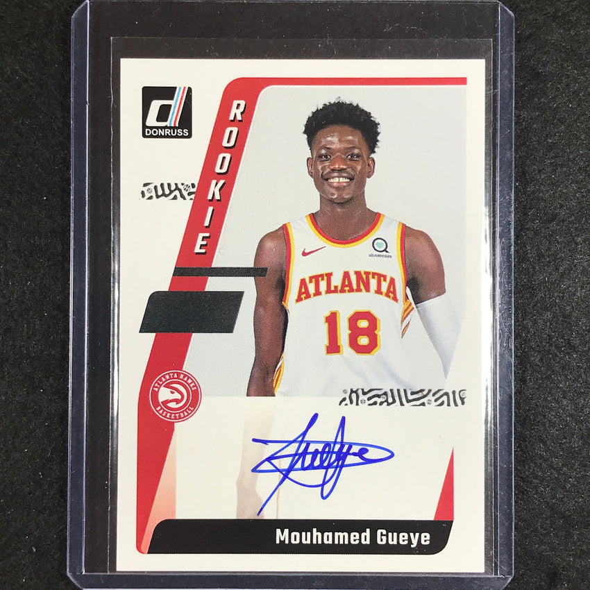 2023-24 Donruss Mouhamed Gueye Next Day Rookie Auto No Mgy