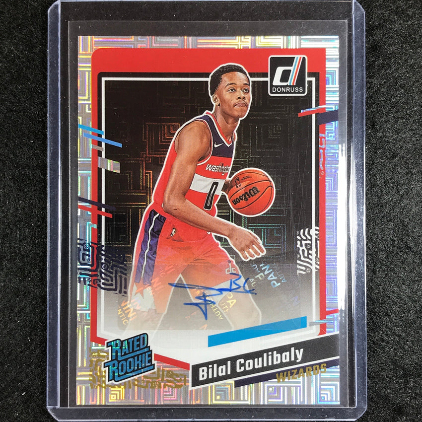 2023-24 Donruss Bilal Coulibaly Rated Rookie Choice Auto #272