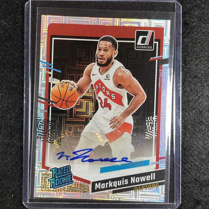 2023-24 Donruss Markquis Nowell Rated Rookie Choice Auto #282