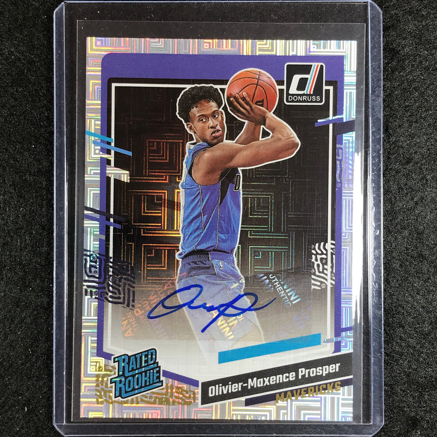 2023-24 Donruss Olivier-maxence Prosper Rated Rookie Choice Auto #288