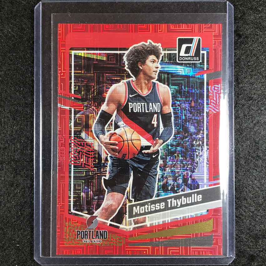 2023-24 Donruss MATISSE THYBULLE Choice Red 15/99
