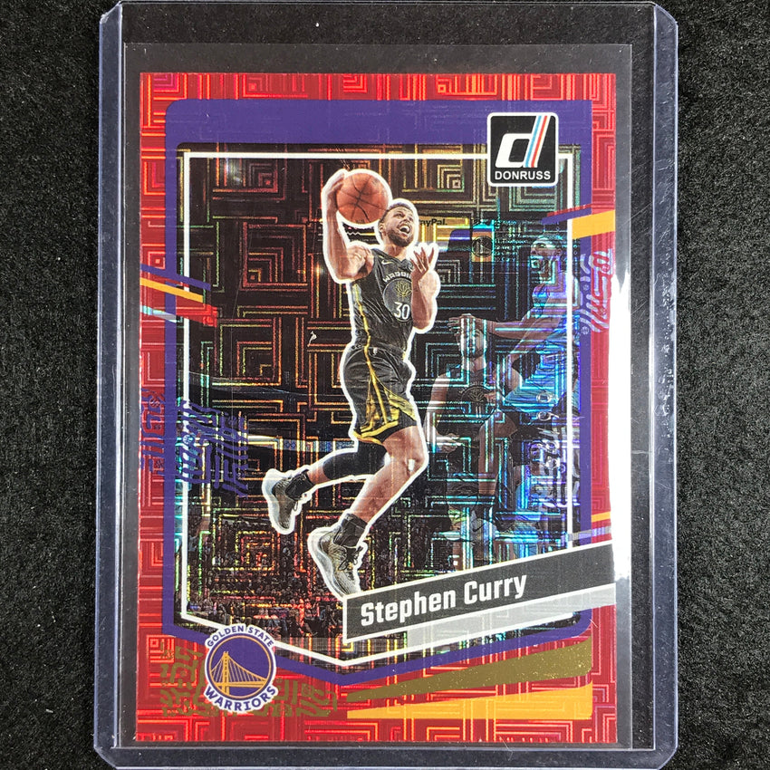 2023-24 Donruss Stephen Curry Choice Red 66/99