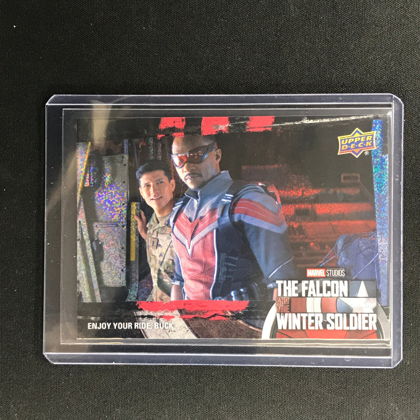 2022 Falcon And Winter Soldier Enjoy Your Ride Buck Red Flag Smasher 072/225