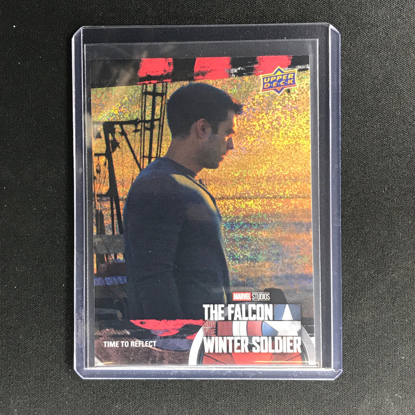 2022 Falcon And Winter Soldier Time To Reflect Black And Red Flag Smasher 181/225