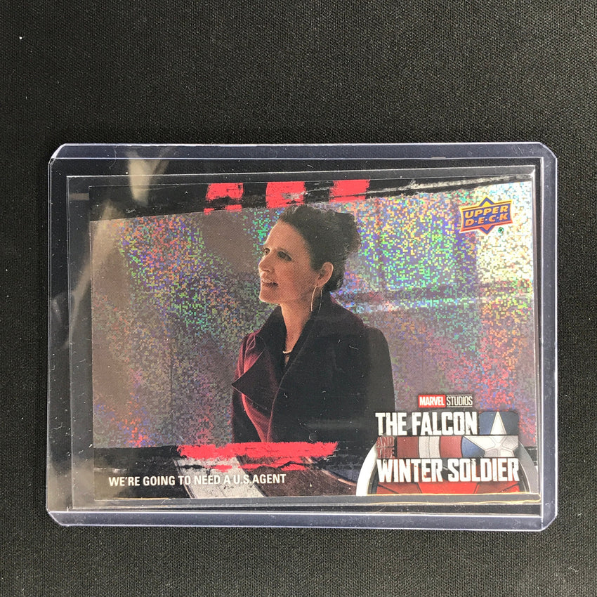 2022 Falcon And Winter Soldier Need A U.s. Agent Black And Red Flag Smasher 071/225