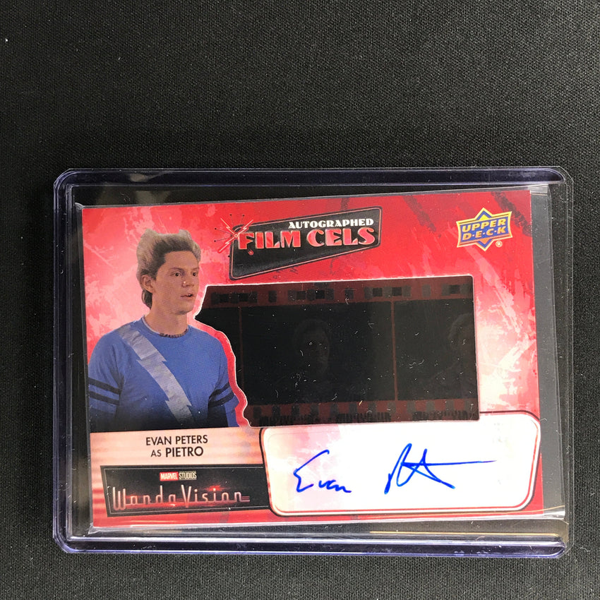 2022 Wandavision Evan Peters As Pietro Autograped Film Cels Auto No Ep B