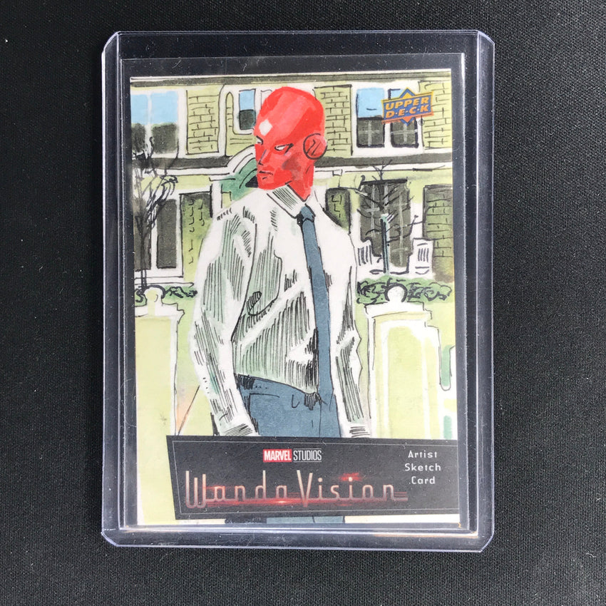 2022 Wandavision Vision Sketch Card 1/1 Sean Anderson