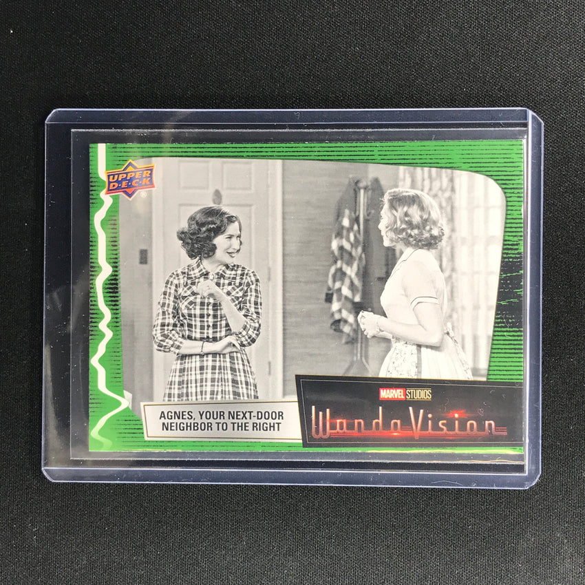 2022 Wandavision Agnes Your Next-door Neighbor To The Right Green Vision 009/225