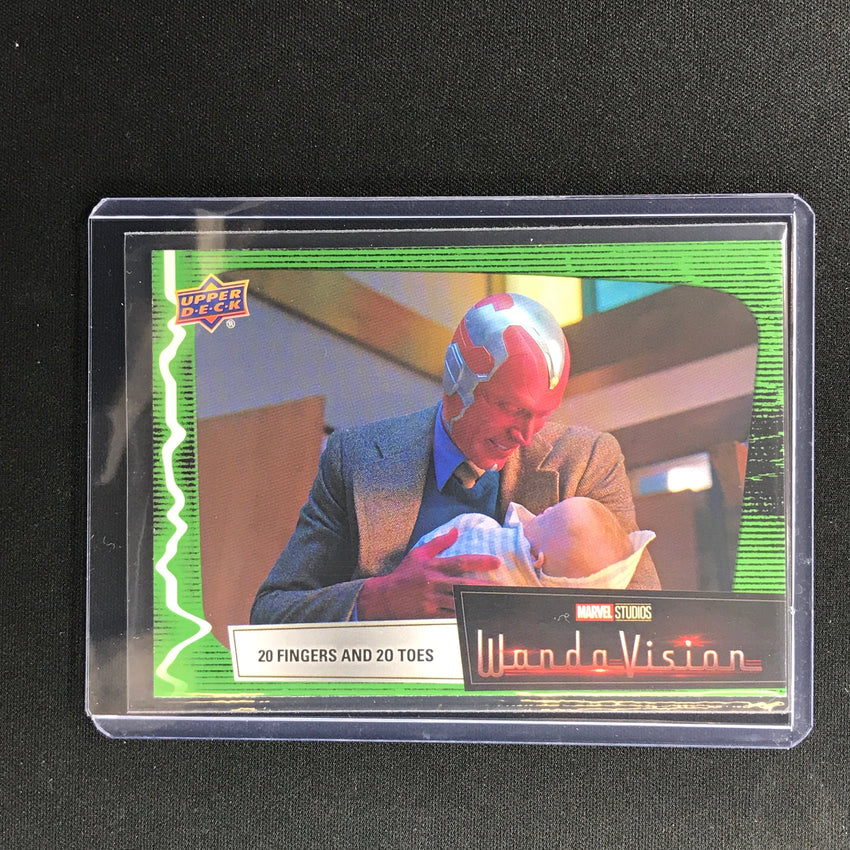 2022 Wandavision 20 Fingers And 20 Toes Green Vision 028/225