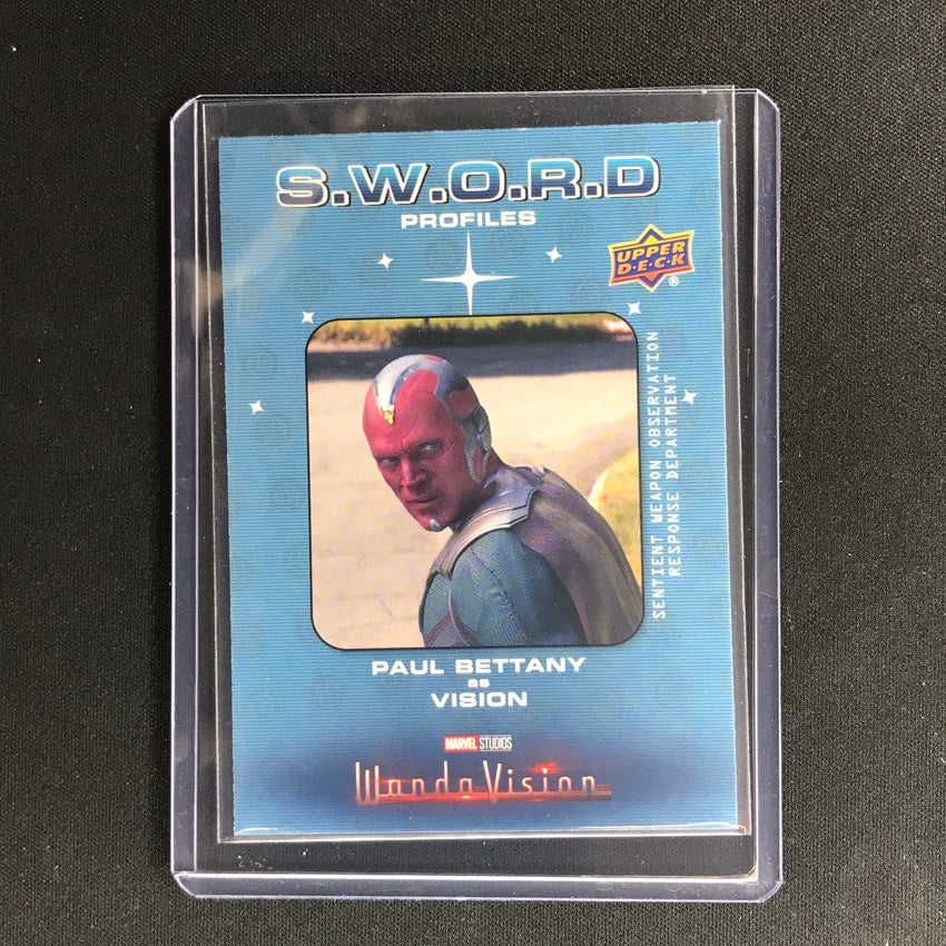 2022 WandaVision PAUL BETTANY AS VISION S.W.O.R.D Profiles #2