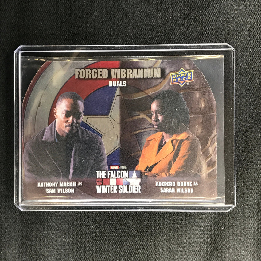 2022 Falcon And Winter Soldier Sam Wilson Sarah Wilson Forged Vibranium Duals No 7