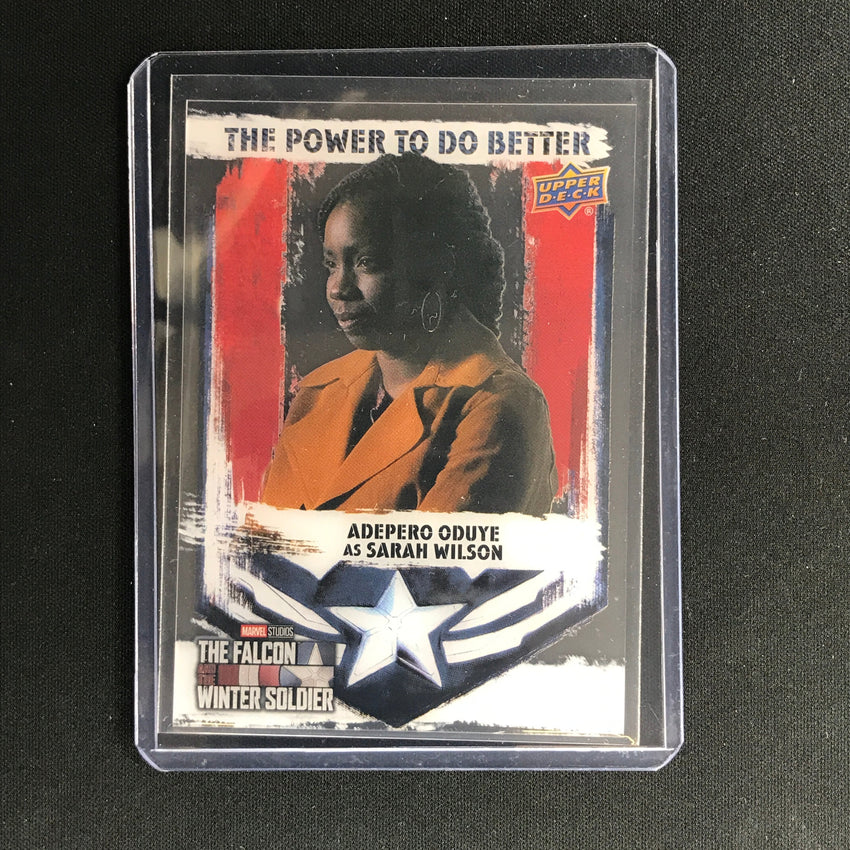 2022 Falcon And Winter Soldier Adepero Oduye As Sarah Wilson Power To Do Better No 7