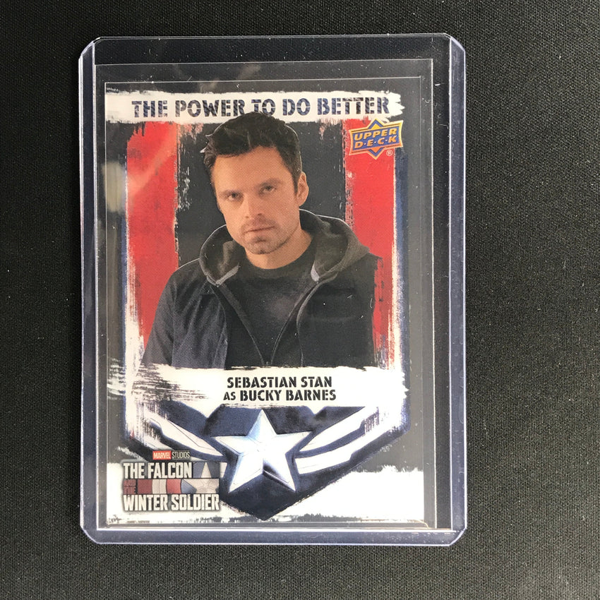 2022 Falcon And Winter Soldier Sebastian Stan Bucky Barnes Power To Do Better No 8