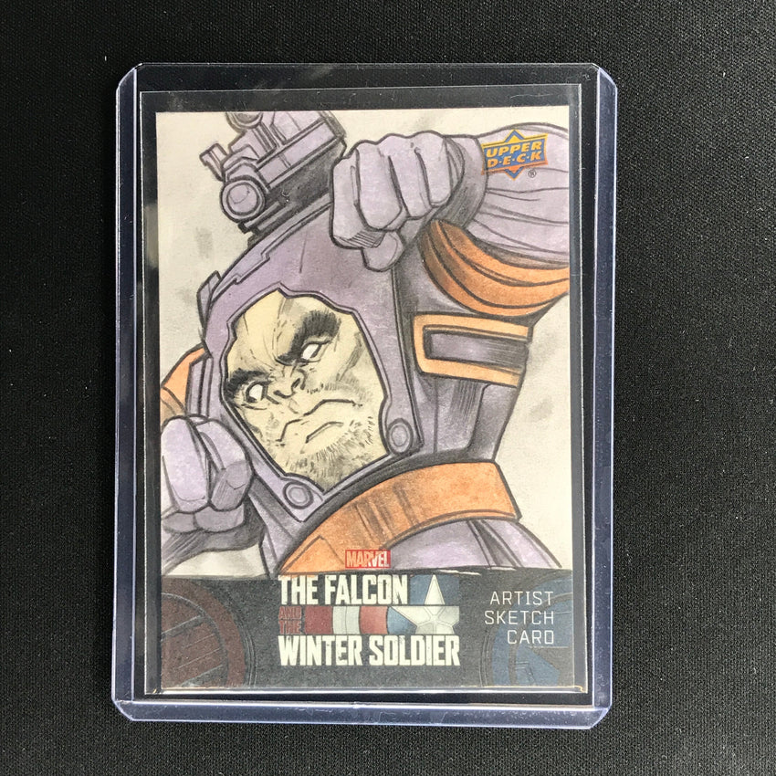 2022 Falcon And Winter Soldier Arnim Zola Sketch Card 1/1 Andre Toma