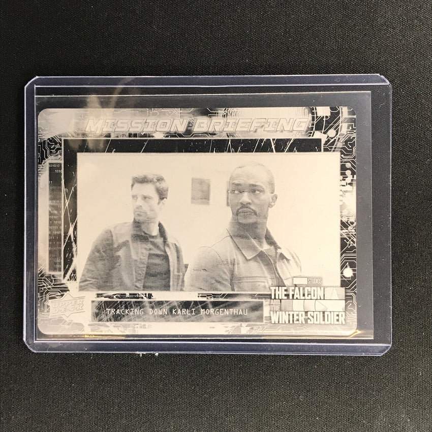 2022 Falcon And Winter Soldier Track Down Karli Mission Black Printing Plate 1/1