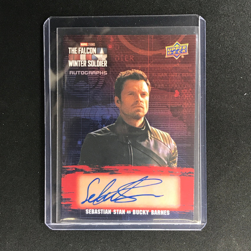2022 Falcon And Winter Soldier Sebastian Stan As Bucky Barnes Auto No Ss
