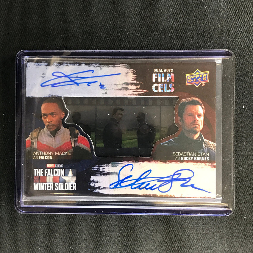 2022 Falcon And Winter Soldier Anthony Mackie Sebastian Stan Dual Auto Film 7/15
