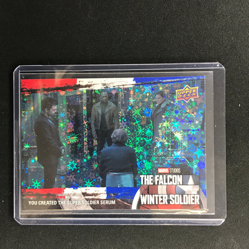 2022 Falcon And Winter Soldier You Created The Super Solider Serum Patriotic 19/25