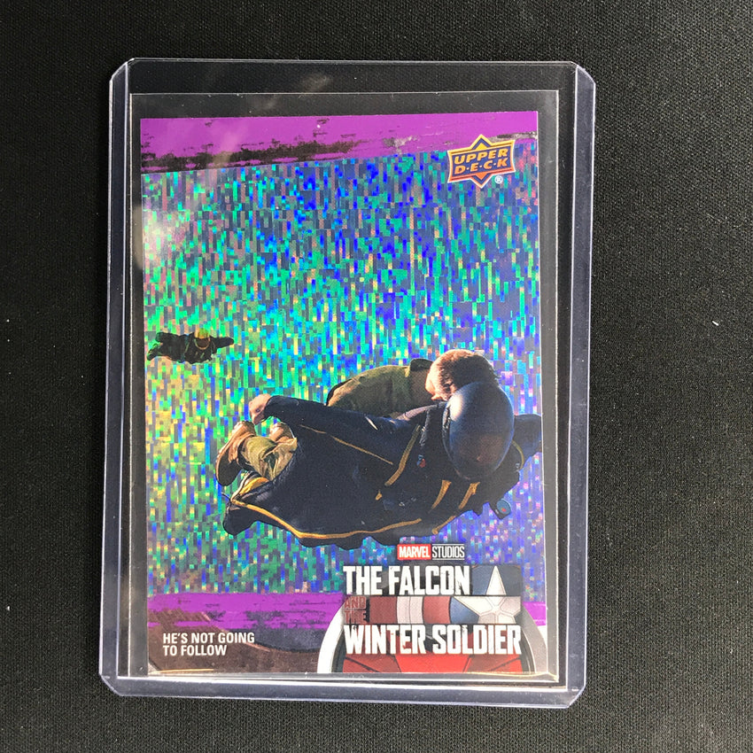 2022 Falcon And Winter Soldier Hes Not Going To Follow Purple Zemo 50/99