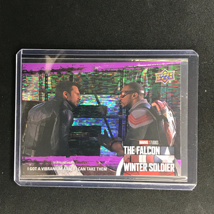 2022 Falcon And Winter Soldier Got A Vibranium Arm Can Take Them Purple Zemo 10/99