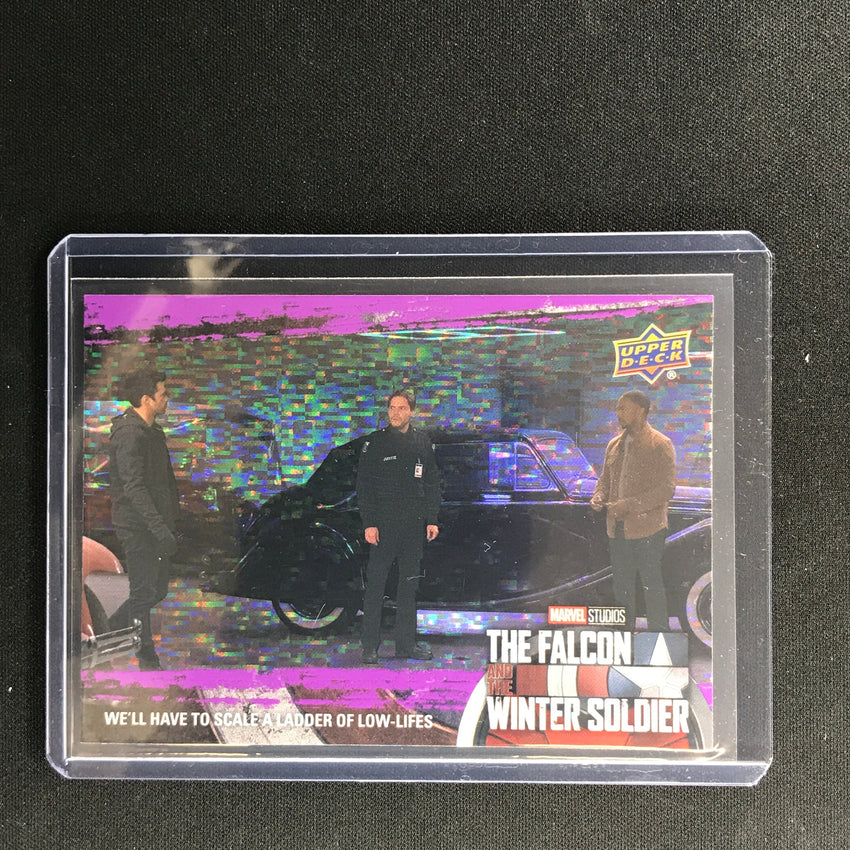 2022 Falcon And Winter Soldier Well Scale Ladder Of Low-lives Purple Zemo 77/99