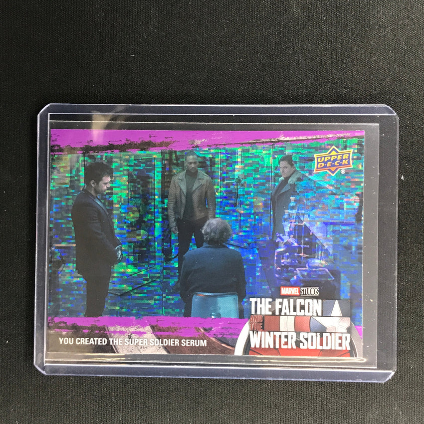 2022 Falcon And Winter Soldier You Created Super Soldier Serum Purple Zemo 55/99