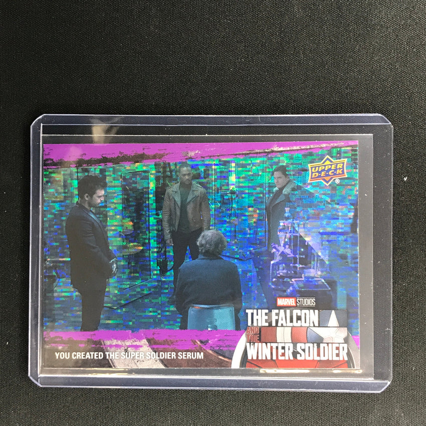 2022 Falcon And Winter Soldier You Created Super Soldier Serum Purple Zemo 77/99