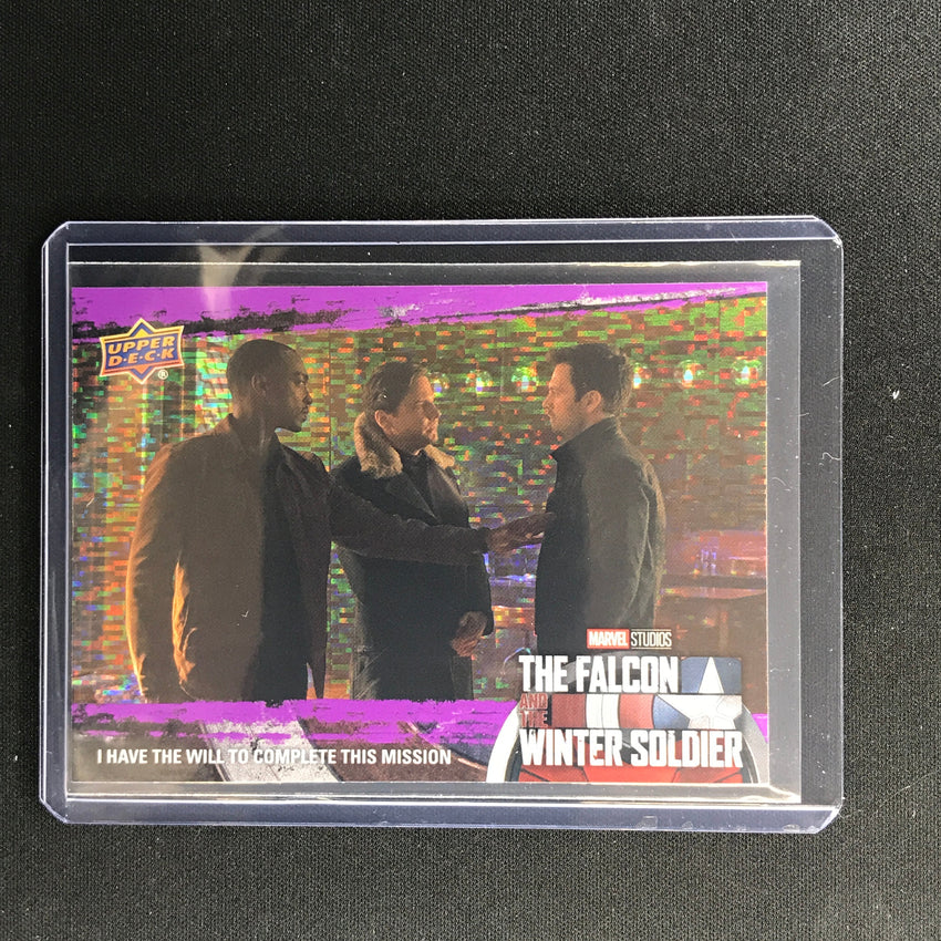 2022 Falcon And Winter Soldier Will To Complete This Mission Purple Zemo 27/99