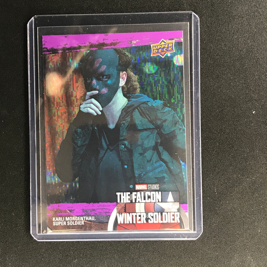 2022 Falcon And Winter Soldier Karli Morgenthau Super Soldier Purple Zemo 47/99