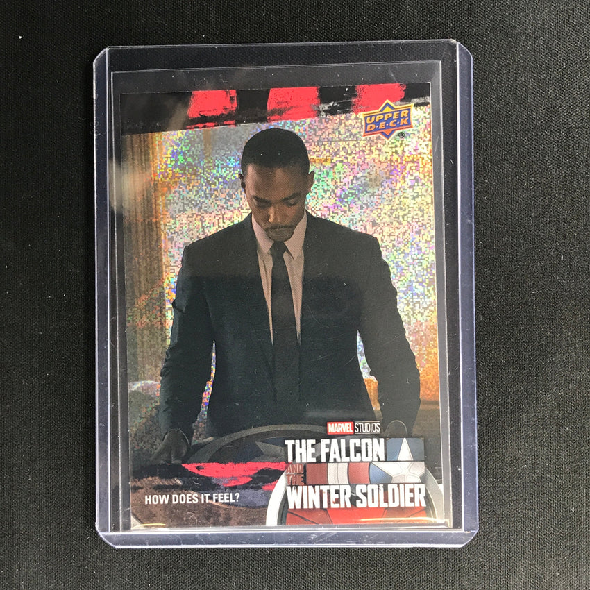 2022 Falcon And Winter Soldier How Does It Feel Black And Red Flag Smasher 190/225