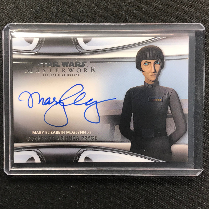 2021 Star Wars Masterwork Mary Elizabeth Mcglynn As Gov. Arihnda Pryce Auto No Mm