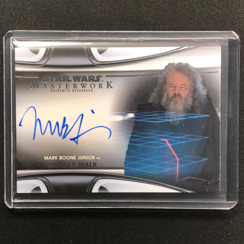 2021 Star Wars Masterwork Mark Boone Junior As Ranzar Malk Autograph No Mbo