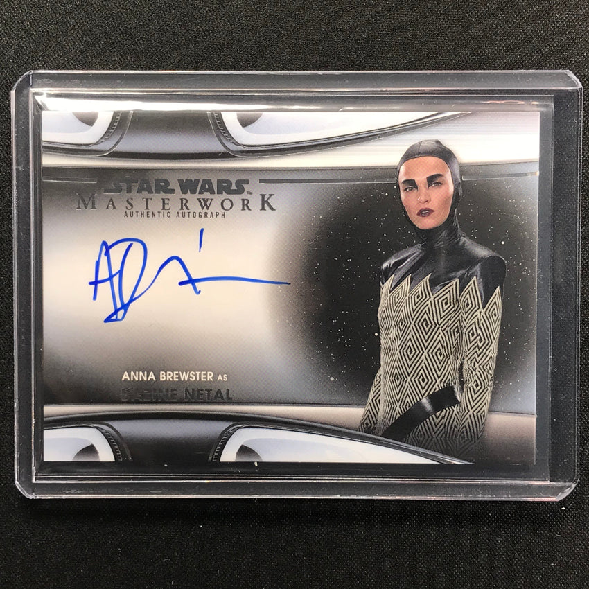 2021 Star Wars Masterwork Anna Brewster As Bazine Netal Autograph No Abr