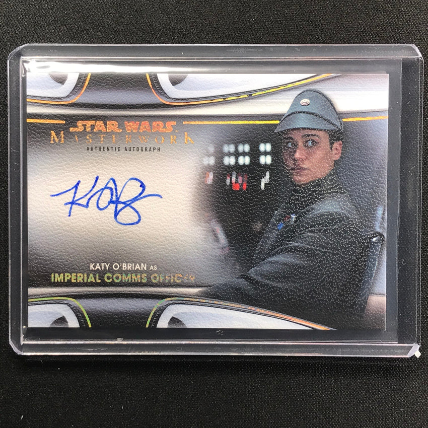 2021 Star Wars Masterwork Katy Obrian As Imperial Comms Officer Auto 22/25