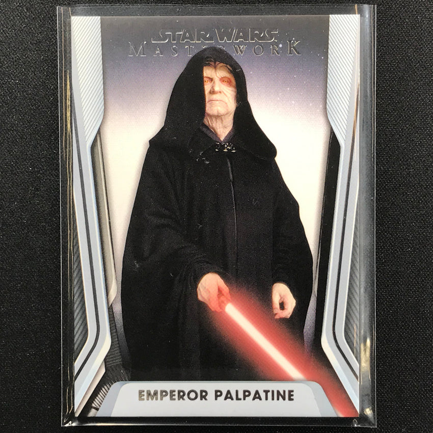 2021 Star Wars Masterwork Emperor Palpatine Base No 32