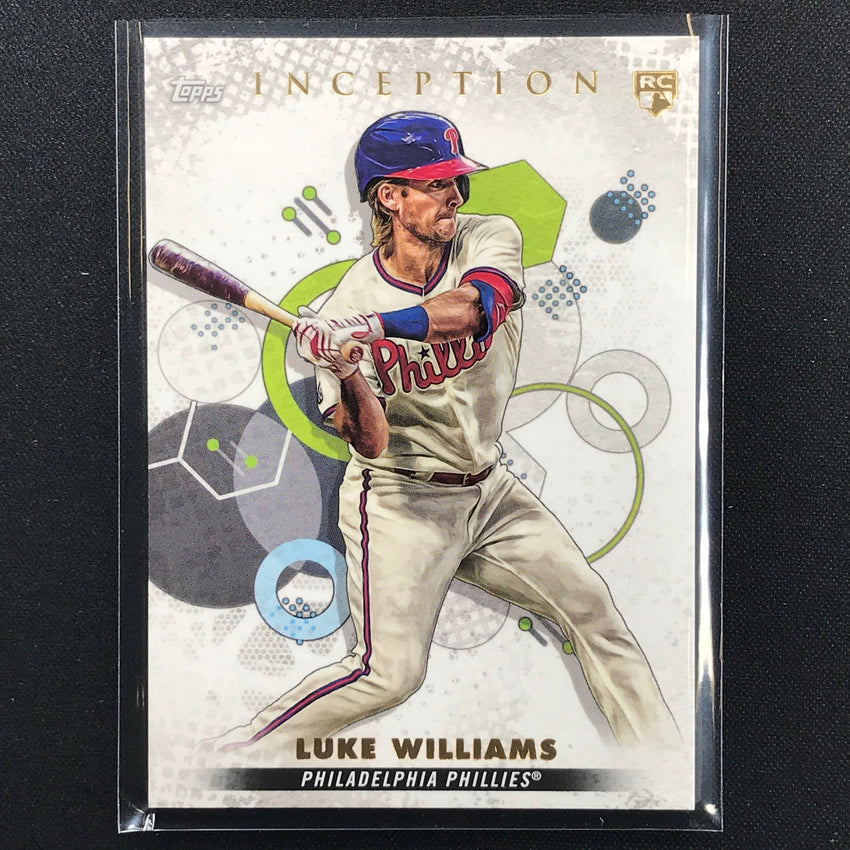 2022 Inception LUKE WILLIAMS Rookie Base #76