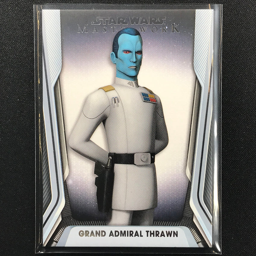 2021 Star Wars Masterwork Grand Admiral Thrawn Base No 41