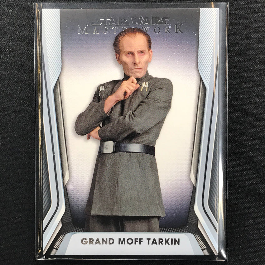 2021 Star Wars Masterwork Grand Moff Tarkin Base No 42