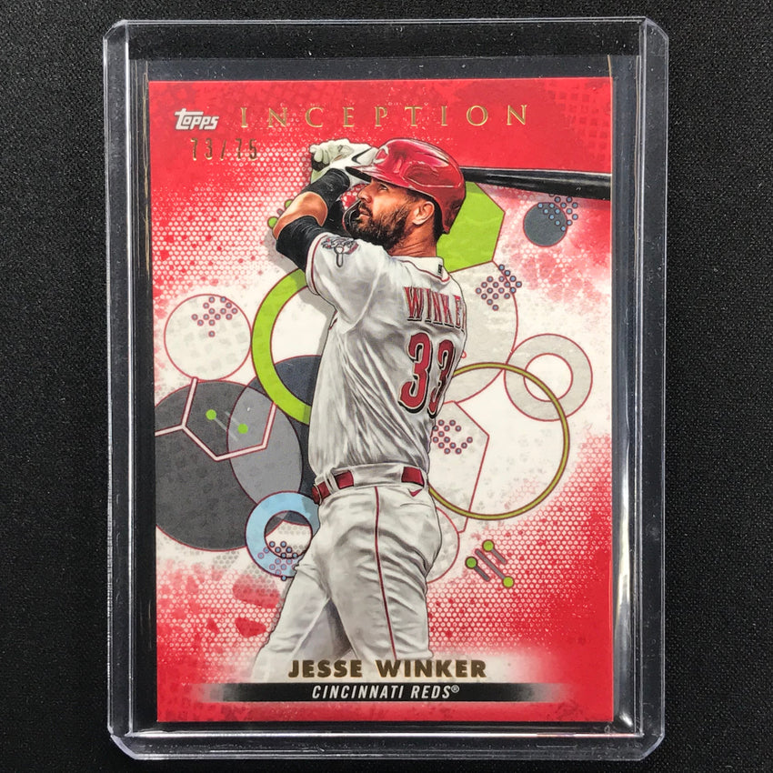 2022 Inception Jesse Winker Red 73/75
