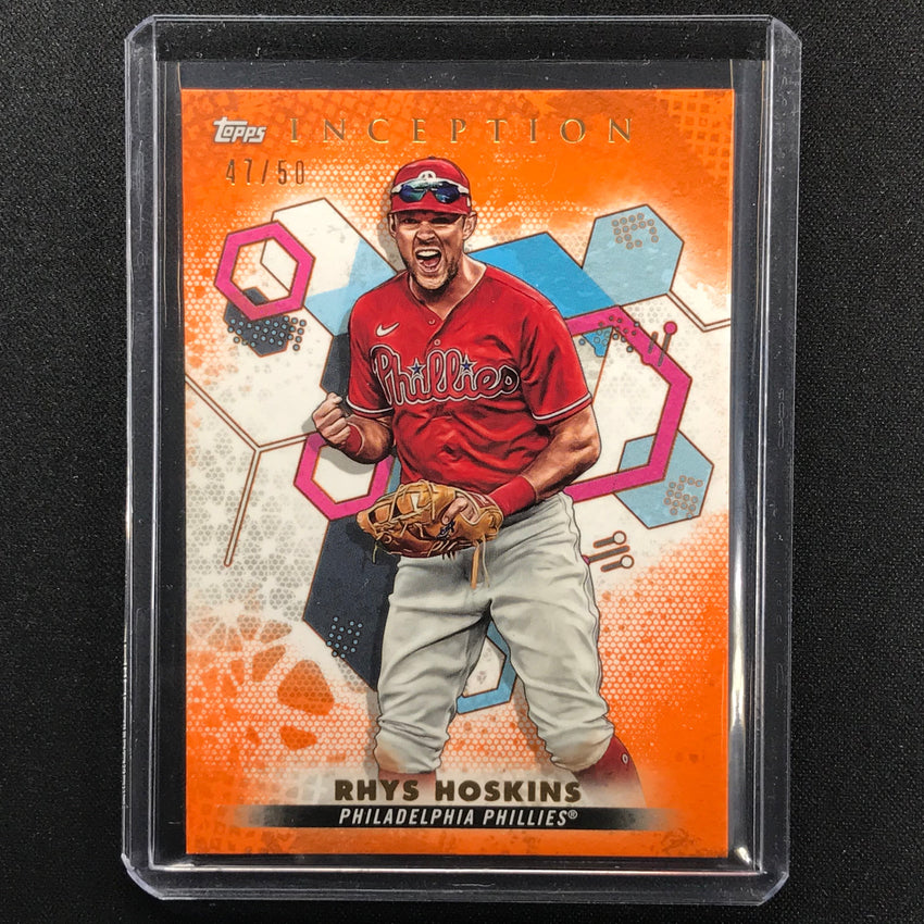 2022 Inception Rhys Hoskins Orange 47/50