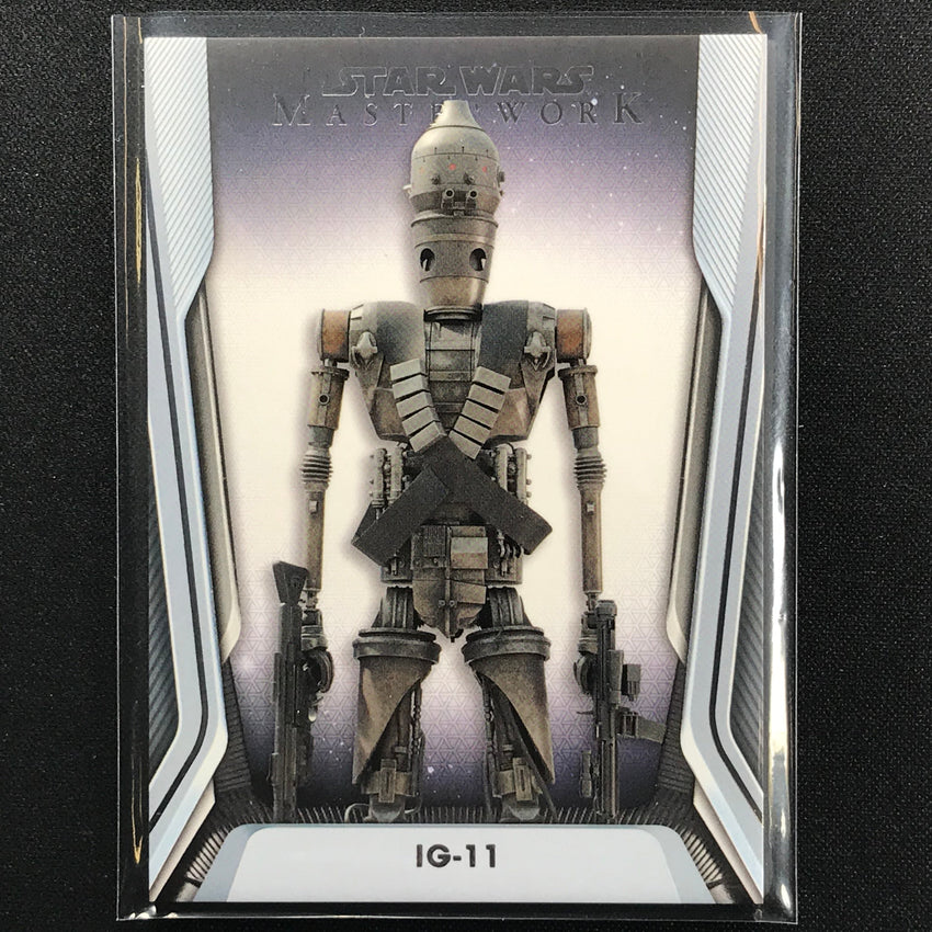 2021 Star Wars Masterwork Ig-11 Base No 48