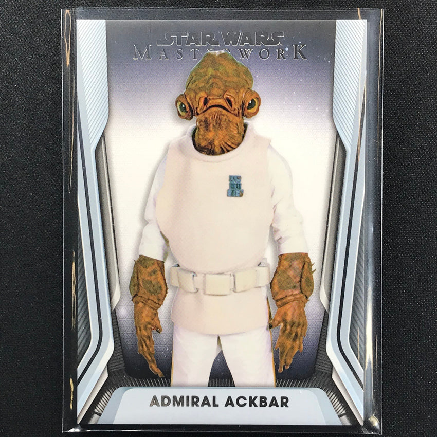 2021 Star Wars Masterwork ADMIRAL ACKBAR Base #2