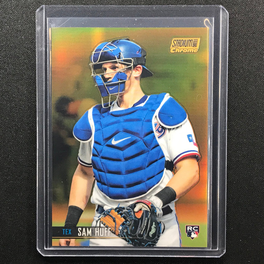 2021 Stadium Club Chrome Sam Huff Rookie Gold 31/50