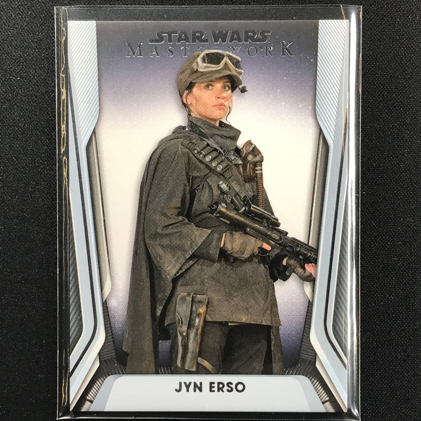 2021 Star Wars Masterwork JYN ERSO Base #56