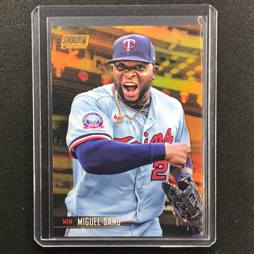 2021 Stadium Club Chrome Miguel Sano Gold 44/50
