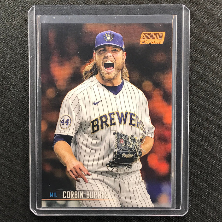 2021 Stadium Club Chrome Corbin Burnes Orange 7/25