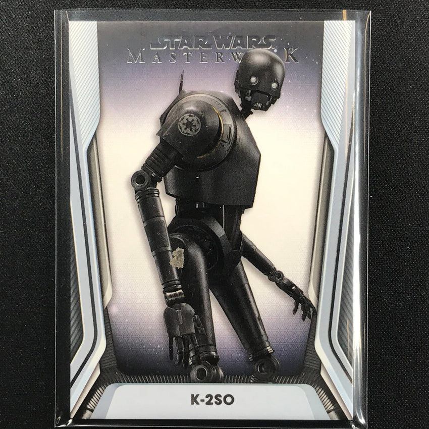 2021 Star Wars Masterwork K-2so Base No 57