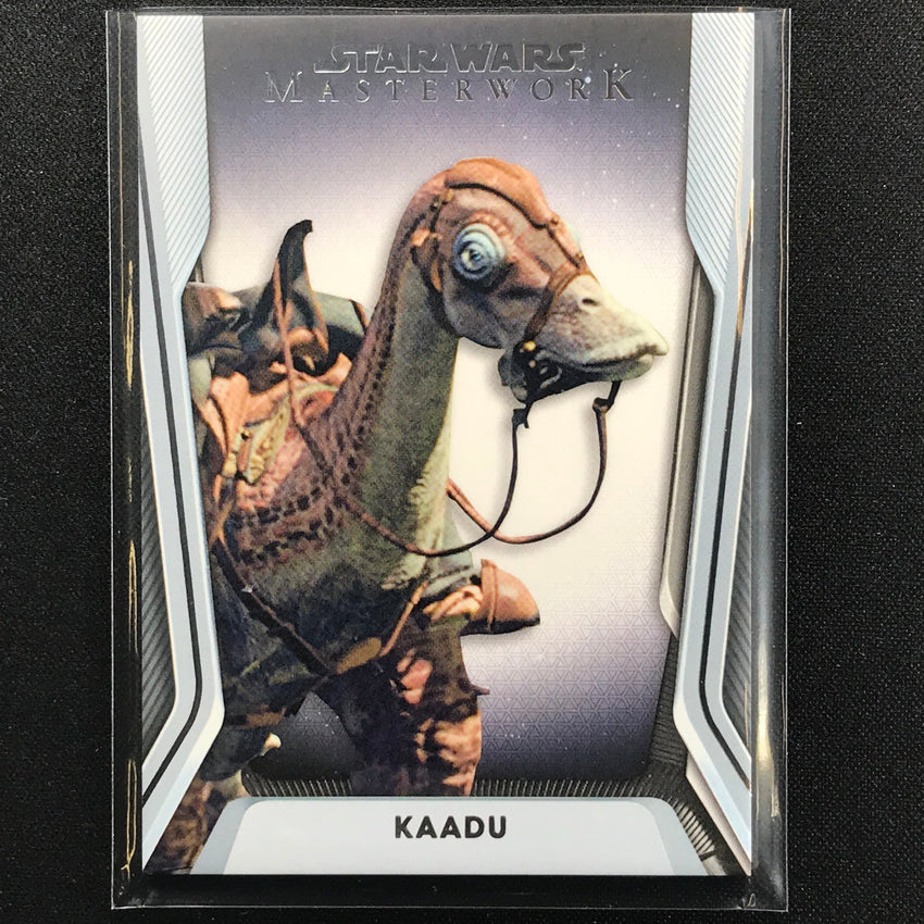 2021 Star Wars Masterwork KAADU Base #58